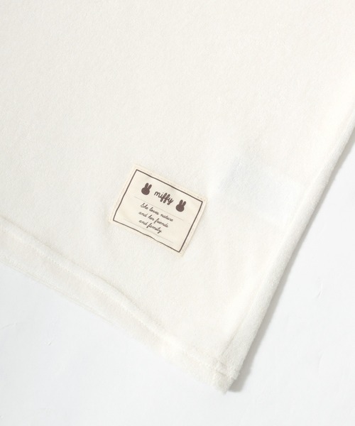 Miffy（ミッフィー） キャラクター刺繍パイルTシャツ×ショート