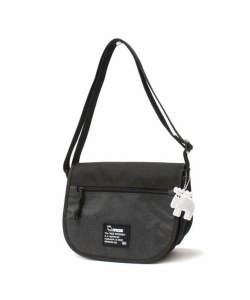 moz(モズ)の「moz モズ ZZEI-24 フラップショルダーバッグ(ショルダーバッグ・レディース・ネイビー/ブラック/ベージュ系その他/グレー×ピンク/トリコロール/グレー系その他/ブラック×ベージュ・FREE)」の1枚目の写真
