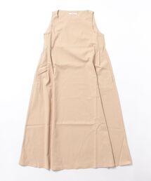 WEB限定麻混Aラインワンピース