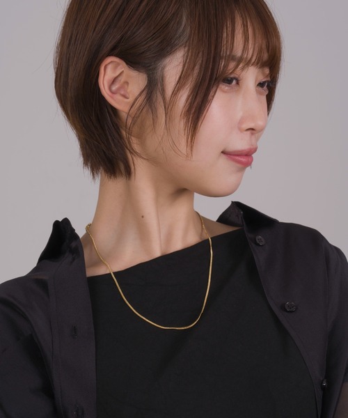 TOM WOOD（トムウッド）の「【TOMWOOD(トムウッド)】Curb Chain Slim