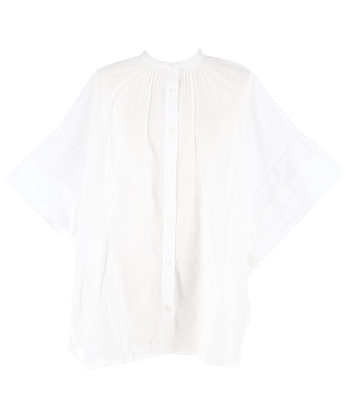 nowos コンチョ　コットンシャツ　ブラウス　Cotton Shirt nowos コンチョ コットンシャツ ブラウス Cotton Shirt nowos コンチョ