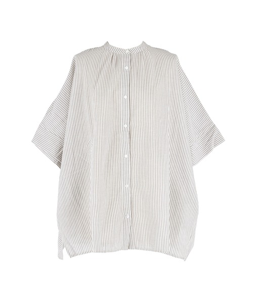 coca(coca)(コカ)の「\再入荷/ コットンボイルポンチョシャツ(シャツ/ブラウス・レディース・B/ホワイト/A/ブラック・L/M)」の22枚目の写真