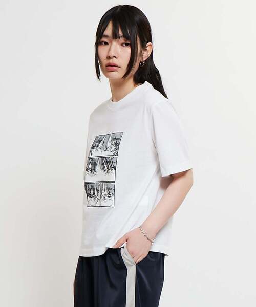SOFFITTO（ソフィット）の「《コラボ》【Soffitto×TINDA】プリントTシャツ（Tシャツ/カットソー・レディース・ホワイト系その他2/ブラック系その他/ブラック系その他2/ホワイト系その他・FREE）」の5枚目の写真
