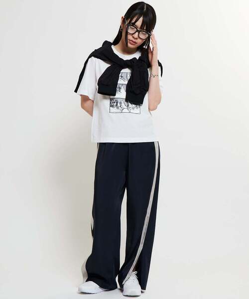 SOFFITTO（ソフィット）の「《コラボ》【Soffitto×TINDA】プリントTシャツ（Tシャツ/カットソー・レディース・ホワイト系その他2/ブラック系その他/ブラック系その他2/ホワイト系その他・FREE）」の14枚目の写真