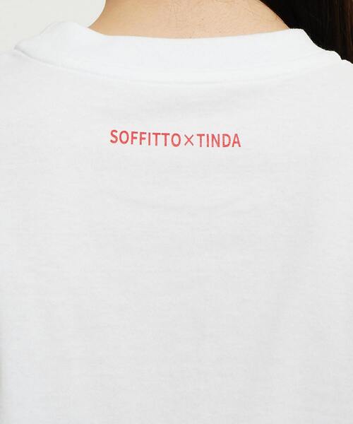 SOFFITTO（ソフィット）の「《コラボ》【Soffitto×TINDA】プリントTシャツ（Tシャツ/カットソー・レディース・ホワイト系その他2/ブラック系その他/ブラック系その他2/ホワイト系その他・FREE）」の17枚目の写真