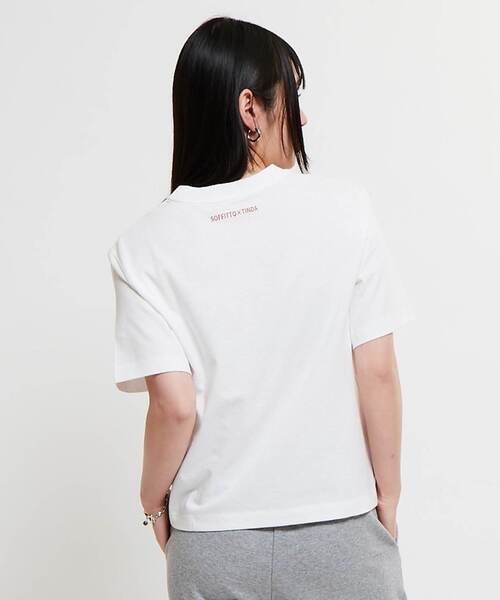 SOFFITTO（ソフィット）の「《コラボ》【Soffitto×TINDA】プリントTシャツ（Tシャツ/カットソー・レディース・ホワイト系その他2/ブラック系その他/ブラック系その他2/ホワイト系その他・FREE）」の20枚目の写真