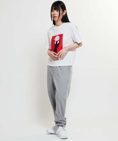tシャツ 「コラボ」「Soffitto×TINDA」プリントTシャツ レディース Soffitto｜《コラボ》【Soffitto*TINDA】プリントTシャツ