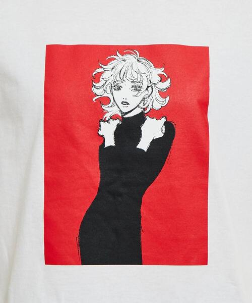 tシャツ 「コラボ」「Soffitto×TINDA」プリントTシャツ レディース Soffitto｜《コラボ》【Soffitto*TINDA】プリントTシャツ