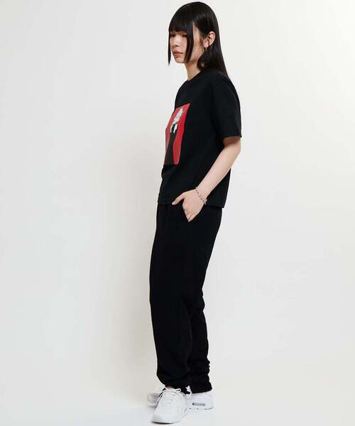 tシャツ 「コラボ」「Soffitto×TINDA」プリントTシャツ レディース コラボ》【Soffitto×TINDA】プリントTシャツ（Tシャツ