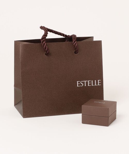 ESTELLE(エステール)の「K10 ホワイトゴールド キュービックジルコニア ピアス ESTELLE/エステール(ピアス(両耳用)・レディース・ホワイトゴールド・-)」の9枚目の写真