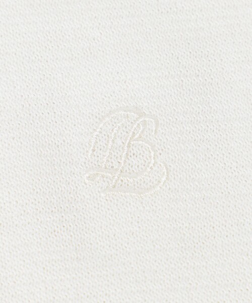 BLUE LABEL CRESTBRIDGE（ブルーレーベルクレストブリッジ）の「ドライレーヨンニットプルオーバー（ニット/セーター・レディース・ダークネイビー/ホワイト/イエロー・38）」の7枚目の写真