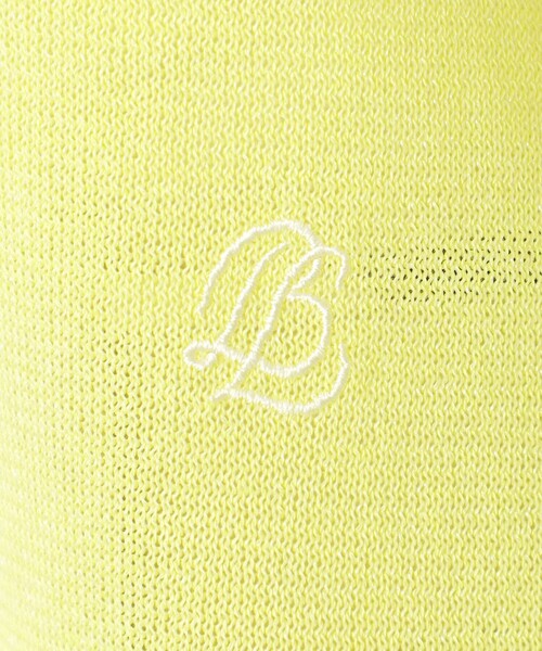 BLUE LABEL CRESTBRIDGE（ブルーレーベルクレストブリッジ）の「ドライレーヨンニットプルオーバー（ニット/セーター・レディース・ダークネイビー/ホワイト/イエロー・38）」の17枚目の写真