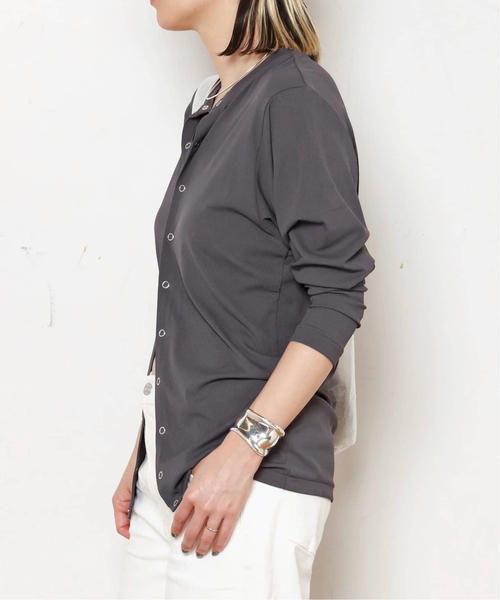 【新品／送料込】 DAWN/ダンHAORIブラック速乾性/通気性/UV DAWN/ダン】HAORI（カーディガン/ボレロ）｜AP STUDIO（エーピー