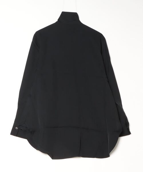 y3 y-3 NYL TWILL SHIRT ナイロン ツイル シャツ L 黒 Y-3（ワイスリー）の「NYL TWILL SHIRT（シャツ/ブラウス）」 - WEAR