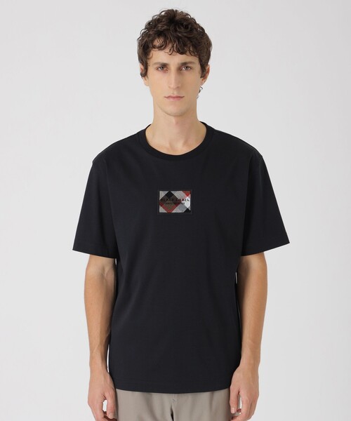BLACK LABEL CRESTBRIDGE(ブラックレーベル・クレストブリッジ)の「ハブラシワッペンTシャツ(Tシャツ/カットソー・メンズ・オフホワイト/ピンク/ネイビー・XL/M/L)」の3枚目の写真