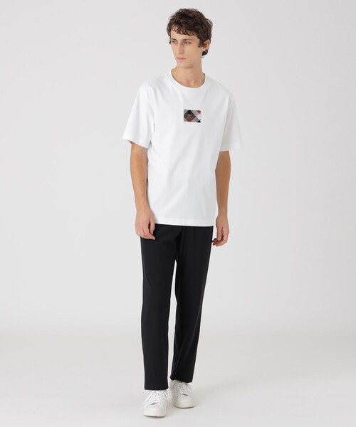 BLACK LABEL CRESTBRIDGE(ブラックレーベル・クレストブリッジ)の「ハブラシワッペンTシャツ(Tシャツ/カットソー・メンズ・オフホワイト/ピンク/ネイビー・XL/M/L)」の16枚目の写真