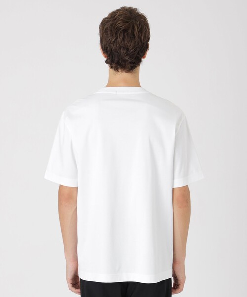 BLACK LABEL CRESTBRIDGE(ブラックレーベル・クレストブリッジ)の「ハブラシワッペンTシャツ(Tシャツ/カットソー・メンズ・オフホワイト/ピンク/ネイビー・XL/M/L)」の18枚目の写真