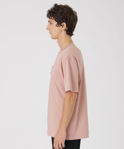 BLACK LABEL CRESTBRIDGE(ブラックレーベル・クレストブリッジ)の「ハブラシワッペンTシャツ(Tシャツ/カットソー・メンズ・オフホワイト/ピンク/ネイビー・XL/M/L)」の7枚目の写真