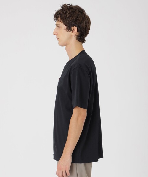 BLACK LABEL CRESTBRIDGE(ブラックレーベル・クレストブリッジ)の「ハブラシワッペンTシャツ(Tシャツ/カットソー・メンズ・オフホワイト/ピンク/ネイビー・XL/M/L)」の12枚目の写真