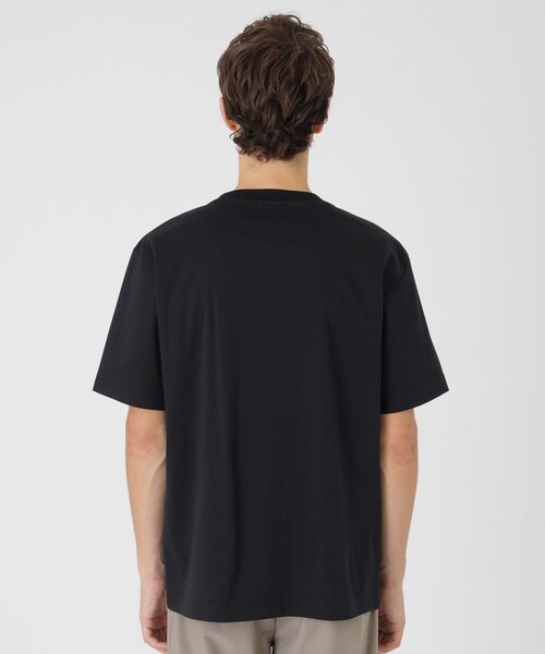 BLACK LABEL CRESTBRIDGE(ブラックレーベル・クレストブリッジ)の「ハブラシワッペンTシャツ(Tシャツ/カットソー・メンズ・オフホワイト/ピンク/ネイビー・XL/M/L)」の13枚目の写真