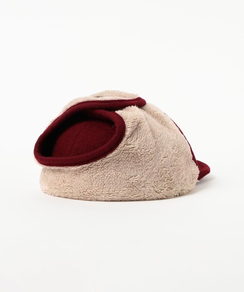 Lee（リー）の「【別注】Lee / フライトキャップ 2025FW（キャップ・キッズ・ワイン/ブルー系その他3・ONE SIZE）」の4枚目の写真