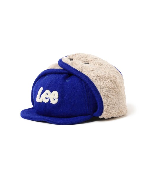 Lee（リー）の「【別注】Lee / フライトキャップ 2025FW（キャップ・キッズ・ワイン/ブルー系その他3・ONE SIZE）」の5枚目の写真