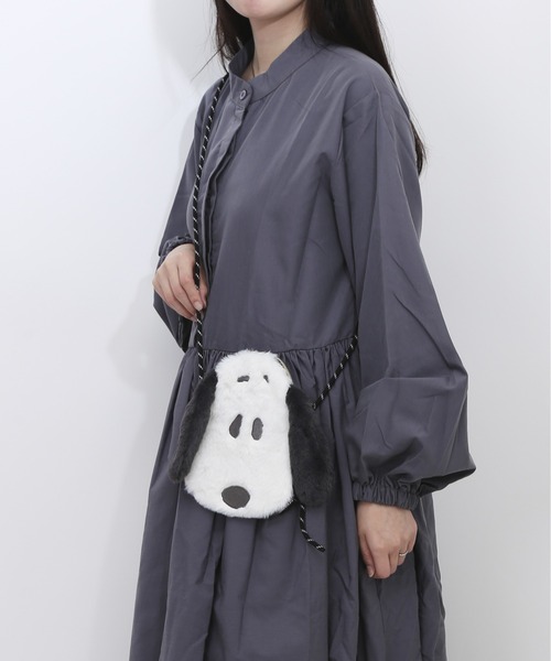 BACKYARD FAMILY(バックヤードファミリー)の「ぬいぐるみサコッシュ(ショルダーバッグ・レディース・ホワイト系その他3/ピンク/ブラウン/ホワイト系その他2/ブラック系その他・FREE)」の3枚目の写真