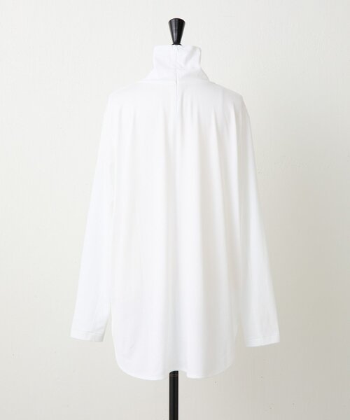 BEARDSLEY（ビアズリー）の「ハイネックカットソー（Tシャツ/カットソー・レディース・ブラック/ホワイト/ホワイト系その他・FREE）」の14枚目の写真