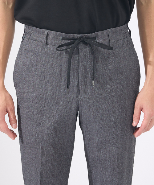 ABAHOUSE GRAY(アバハウスグレイ)の「【セットアップ対応 / 軽量 / ハイパーストレッチ】ワッシャー プリント スラックス パンツ / サマースラックス(スラックス・メンズ・ブラック系その他/チャコールグレー/ネイビー・44/46/48/50)」の19枚目の写真