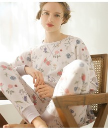 PEACH JOHN | 【腹巻き付き◎肌ざわりの良いコットン混生地】サーマルHARAマキパジャマ(ルームウェア/パジャマ)