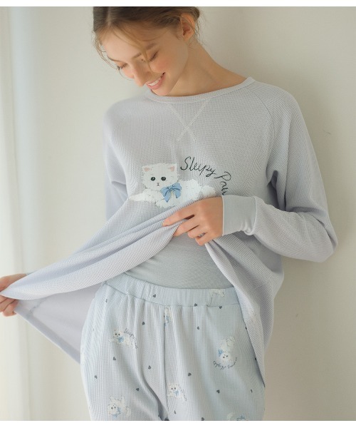 腹巻き付き◎肌ざわりの良いコットン混生地】サーマルHARAマキ