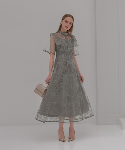 セール】【LEJA】フラップデザインフラワースパンコールAライン