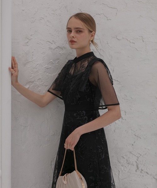 セール】【LEJA】フラップデザインフラワースパンコールAライン