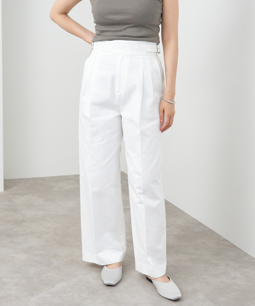 IENA（イエナ）の「グルカパンツ（その他パンツ・レディース・ホワイト・36/38）」の11枚目の写真