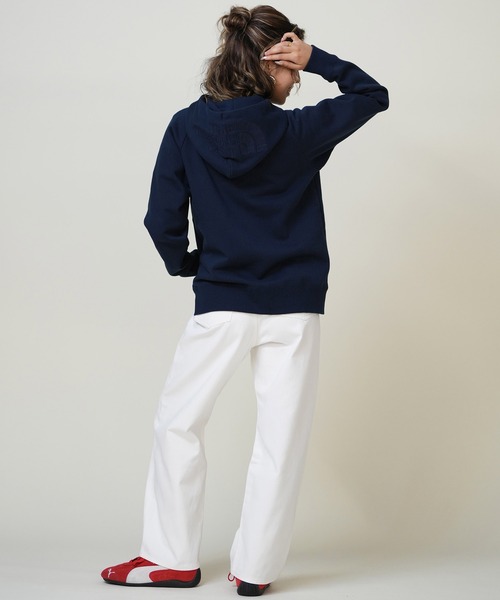 THE NORTH FACE（ザノースフェイス）の「THE NORTH FACE/ザ・ノース・フェイス REARVIEW FULZIP HD リアビュー ジップパーカー NTW12442（パーカー・レディース・オフホワイト/ブラック/ネイビー/グレー・M/XL/L）」の9枚目の写真