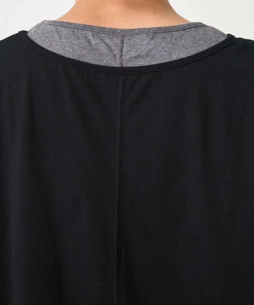 CONZ(コンズ)の「別注 LAYERD SHORT SLEEVE T-SHIRT(Tシャツ/カットソー・メンズ・ホワイト/ブラック/ダークグレー・2/3/1)」の15枚目の写真