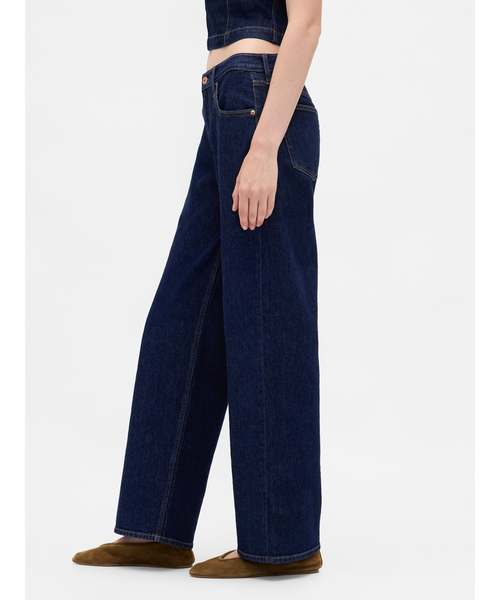 GAP(ギャップ)の「ローライズ '90s ルーズフィット デニム(デニムパンツ・レディース・インディゴブルー・29/23/27/25/28/26/30/24)」の4枚目の写真