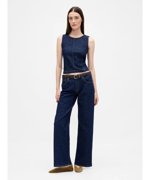 GAP(ギャップ)の「ローライズ '90s ルーズフィット デニム(デニムパンツ・レディース・インディゴブルー・29/23/27/25/28/26/30/24)」の2枚目の写真