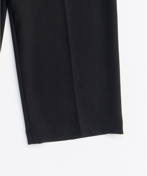 PRANK PROJECT（プランクプロジェクト）の「オーバーラップパンツ / Overlap Pants（その他パンツ・レディース・ブラック/チャコールグレー・36/38）」の3枚目の写真