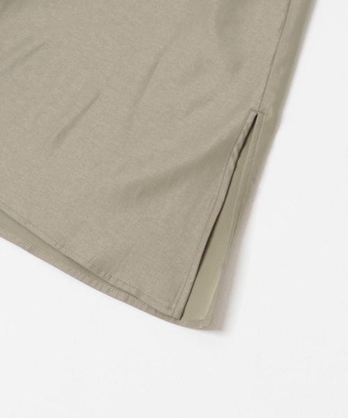 URBAN RESEARCH ROSSO WOMEN（アーバンリサーチ　ロッソ）の「オープンカラーベルト付ワンピース（ワンピース・レディース・チャコールグレー・FREE）」の14枚目の写真