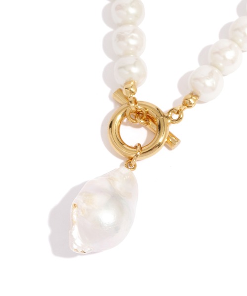 ROPE'（ロペ）の「パールペンダント（ネックレス・レディース・ホワイト・FREE）」の2枚目の写真