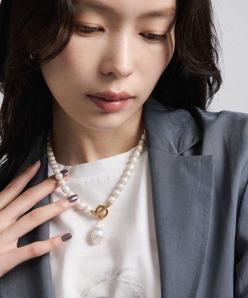 ROPE'（ロペ）の「パールペンダント（ネックレス・レディース・ホワイト・FREE）」の6枚目の写真