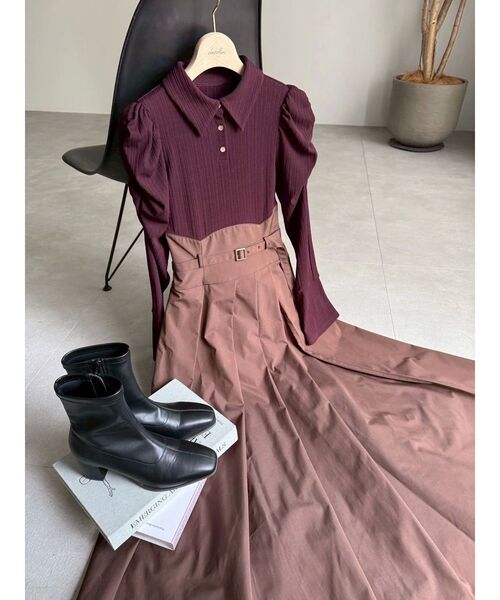 dazzlin（ダズリン）の「ベーシックショートブーツ（ブーツ・レディース・ブラウン/アイボリー/ブラック・LARGE/MEDIUM/SMALL）」の7枚目の写真