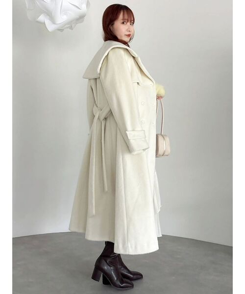 dazzlin（ダズリン）の「ベーシックショートブーツ（ブーツ・レディース・ブラウン/アイボリー/ブラック・LARGE/MEDIUM/SMALL）」の11枚目の写真