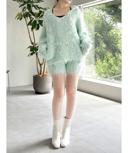 dazzlin（ダズリン）の「ベーシックショートブーツ（ブーツ・レディース・ブラウン/アイボリー/ブラック・LARGE/MEDIUM/SMALL）」の14枚目の写真