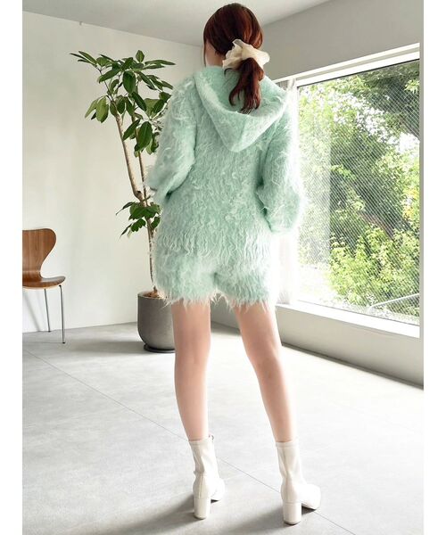 dazzlin（ダズリン）の「ベーシックショートブーツ（ブーツ・レディース・ブラウン/アイボリー/ブラック・LARGE/MEDIUM/SMALL）」の16枚目の写真