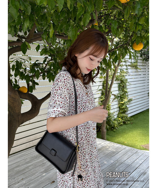 SNOOPY(スヌーピー)の「PEANUTS カラーワンピース(ワンピース・レディース・グリーン/オフホワイト・FREE)」の21枚目の写真