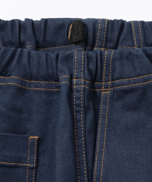 無印良品（ムジルシリョウヒン）の「キッズ　ストレッチデニム調　ルーズフィットパンツ（その他パンツ・キッズ・ダークネイビー・150/140/130/120/110）」の8枚目の写真