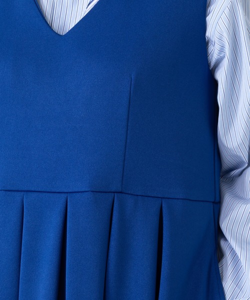 TXA(ティーエックスエー)の「門倉太久斗/22世紀ジェダイ jersey midi dress blue(ワンピース・メンズ・ブルー・1)」の6枚目の写真
