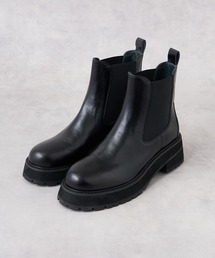 LANVIN en Bleu | レザーサイドゴアブーツ(ブーツ)